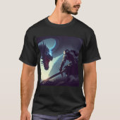 Ridder vs Dragon Battle T-shirt (Voorkant)