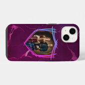 Ridder Wapen Middeleeuws Oud Gepersonaliseerd Cade iPhone Hoesje (Achterkant horizontaal)
