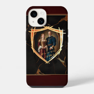 Ridder Wapen Schild Middeleeuws Ouderwets Cadeau iPhone 14 Hoesje