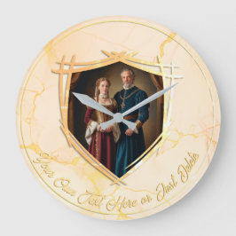 Ridder wapenschild Middeleeuwse ouderwetse Vintage Grote Klok