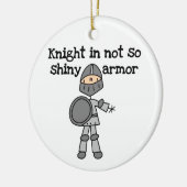 Ridder zonder Glans Keramisch Ornament (Links)