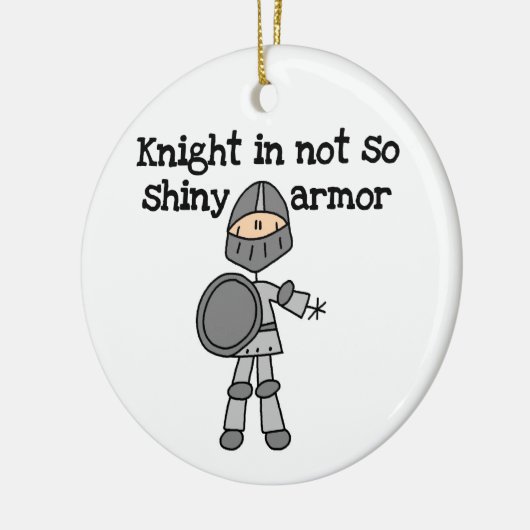 Ridder zonder Glans Keramisch Ornament (Links)