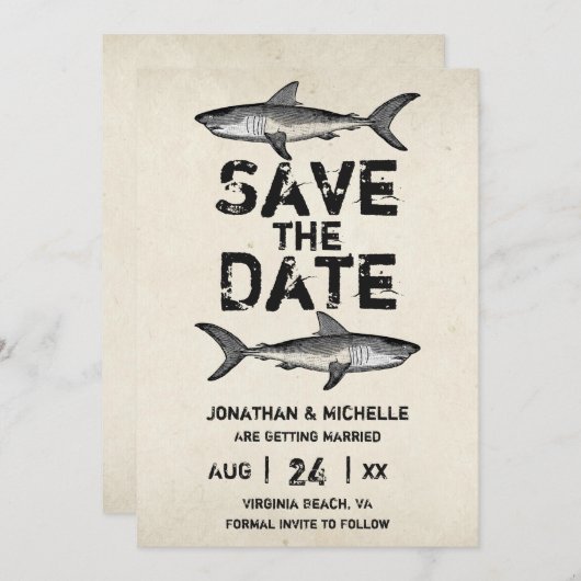  ridderbruiloft save the date (Voorkant / Achterkant)