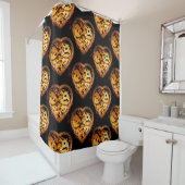 riddergordijn voor de badkamer douchegordijn (In situ)