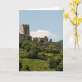 Ridderkasteel in Wachau Oostenrijk Kaart (Gele Bloem)
