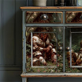 Ridderkern Middeleeuwse Ridder Rustend Oudewoud Tissuepapier