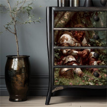 Ridderkern Middeleeuwse Ridder Rustend Oudewoud