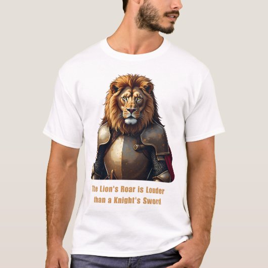 Ridderleeuw T-shirt (Voorkant)