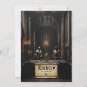 *~* Ridders Armor AP88 Kasteel Middeleeuwse Verjaa Kaart (Voorkant)