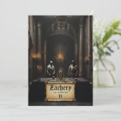 *~* Ridders Armor AP88 Kasteel Middeleeuwse Verjaa Kaart (Staand voorkant)