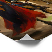 Ridders die een gevecht plannen poster (Hoek)