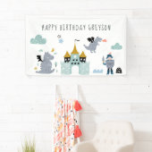 Ridders & Draken | Sprookjesachtige Verjaardags We Spandoek (Insitu)