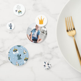 Ridders & Draken | Verjaardags Tafel met Naam Confetti