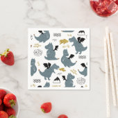 Ridders en draken | Sprookjesachtig verjaardagsfee Servet (Insitu)