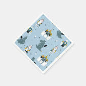 Ridders en draken | Sprookjesachtig verjaardagsfee Servet (Hoek)