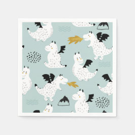 Ridders en draken | Sprookjesachtig verjaardagsfee Servet