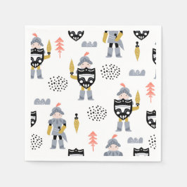 Ridders en draken | Sprookjesachtig verjaardagsfee Servet