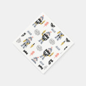 Ridders en draken | Sprookjesachtig verjaardagsfee Servet (Hoek)