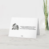 "Ridders hofden Juffers" Kaart (Achterkant)