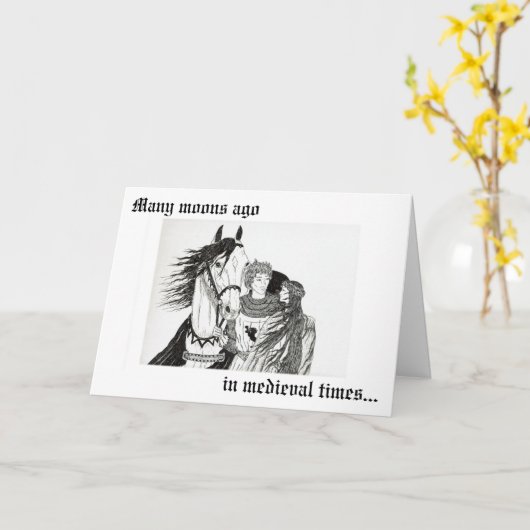 "Ridders hofden Juffers" Kaart (Gele Bloem)