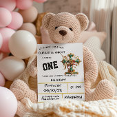 Ridders in pantserfeest Eerste Verjaardag Kaart