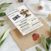 Ridders in pantserfeest Eerste Verjaardag Kaart