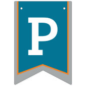 Ridders middeleeuws Gelukkige Verjaardag 10e grijz Vlaggetjes (Derde vlag)