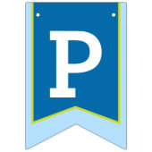 Ridders middeleeuws Gelukkige Verjaardag 5e buntin Vlaggetjes (Derde vlag)