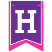 Ridders middeleeuws Gelukkige Verjaardag meisjes b Vlaggetjes (Eerste vlag)