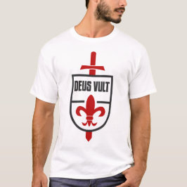 Ridders Tempelier MOTTO DEUS VULT T-shirt