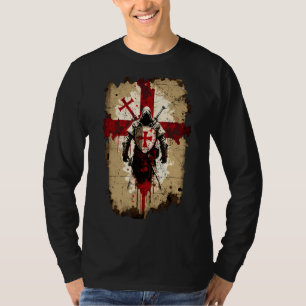 Ridders Tempeliers Kruisvaarderskruis Soldaat van T-shirt