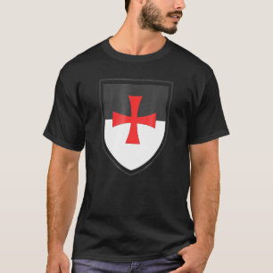 Ridders Tempeliers Schild Kruiskruistochten Christ T-shirt