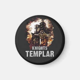 Ridders Tempeliers Warriors of Christ Deus Vult Ar Magneet