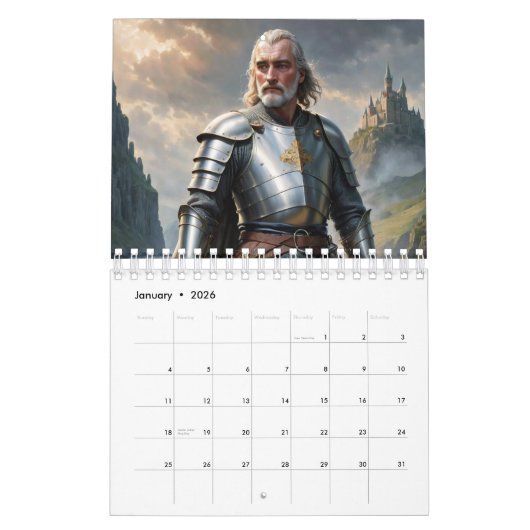 Ridders zonder Helms Kalender (Jan 2026)