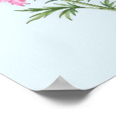 Ridderspoor Bloemen in Juli Poster (Hoek)