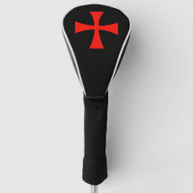 Riddertempelierskruis Patriottische Golf Headcover