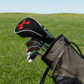 Riddertempelierskruis Patriottische Golf Headcover (Insitu)