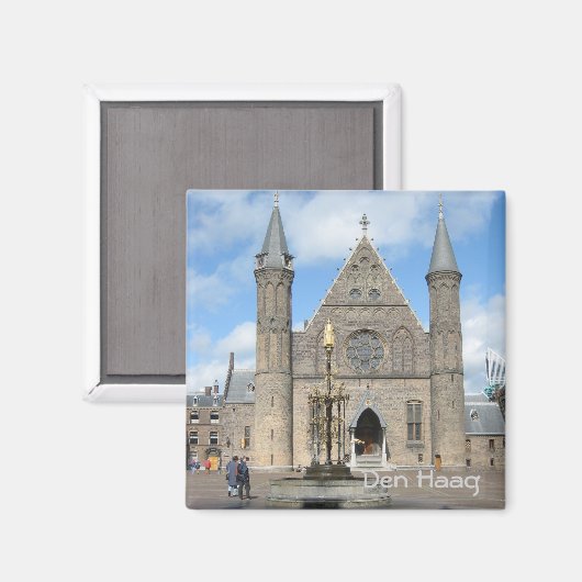 Ridderzaal Magneet (Voorkant / Achterkant)