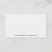 Riddian Queen Fractal Art Visitekaartje (Achterkant)