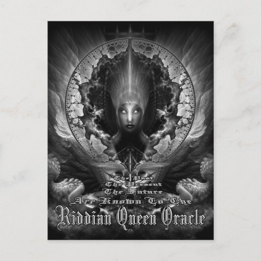 Riddian Queen Oracle GS Briefkaart (Voorkant)