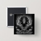 Riddian Queen Oracle GS Vierkante Button 5,1 Cm (Voorkant /achterkant)
