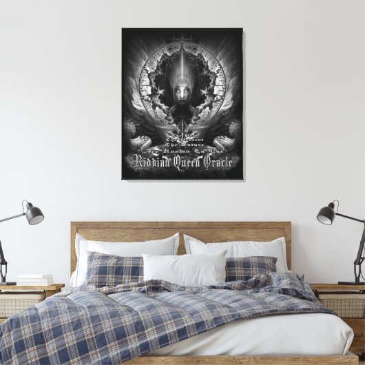 Riddian Queen Oracle GS Wrapped Canvas (Insitu (Slaapkamer))