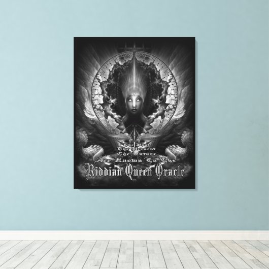 Riddian Queen Oracle GS Wrapped Canvas (Insitu (Houten vloer))