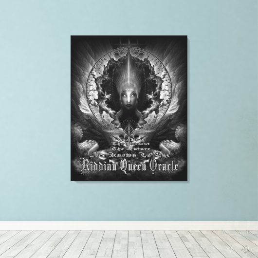 Riddian Queen Oracle GS Wrapped Canvas (Insitu (Houten vloer))