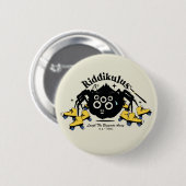 Riddikulus - Lach de Boemannen Weg Ronde Button 5,7 Cm (Voorkant /achterkant)
