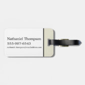 Riddikulus - Lach de Boggarts weg Bagagelabel (Achterkant horizontaal)