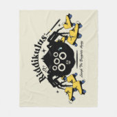 Riddikulus - Lach de Boggarts weg Fleece Deken (Voorkant)