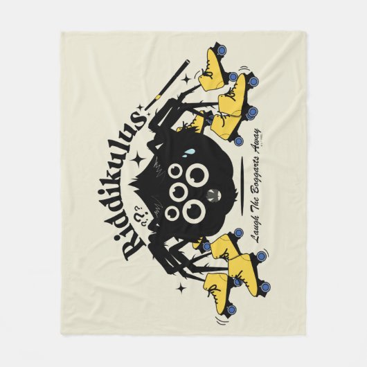 Riddikulus - Lach de Boggarts weg Fleece Deken (Voorkant)