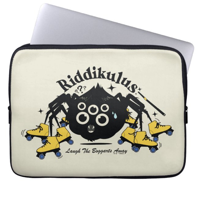 Riddikulus - Lach de Boggarts weg Laptop Sleeve (Voorkant)