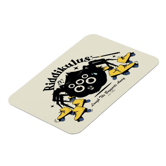 Riddikulus - Lach de Boggarts weg Magneet (Linkerzijde)